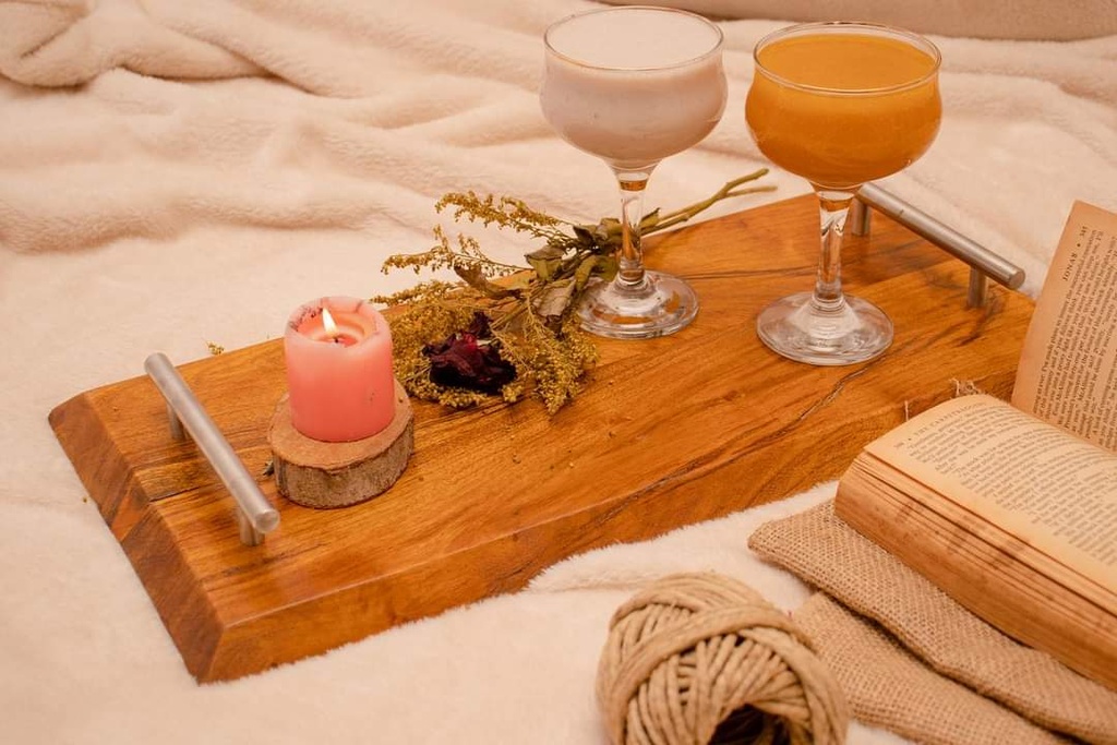 Handmade Egyptian Wooden Decorative Tray