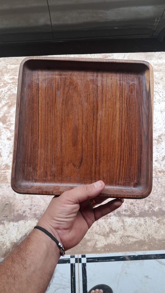 Handmade Egyptian Wooden Plate
