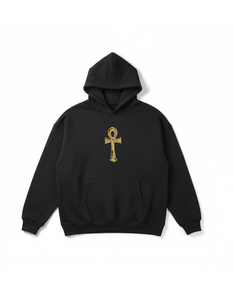 Premium Egyptian Cotton key of life sweatshirt | Ancient Egypt Graphic Tee | Soft Breathable Unisex Shirt