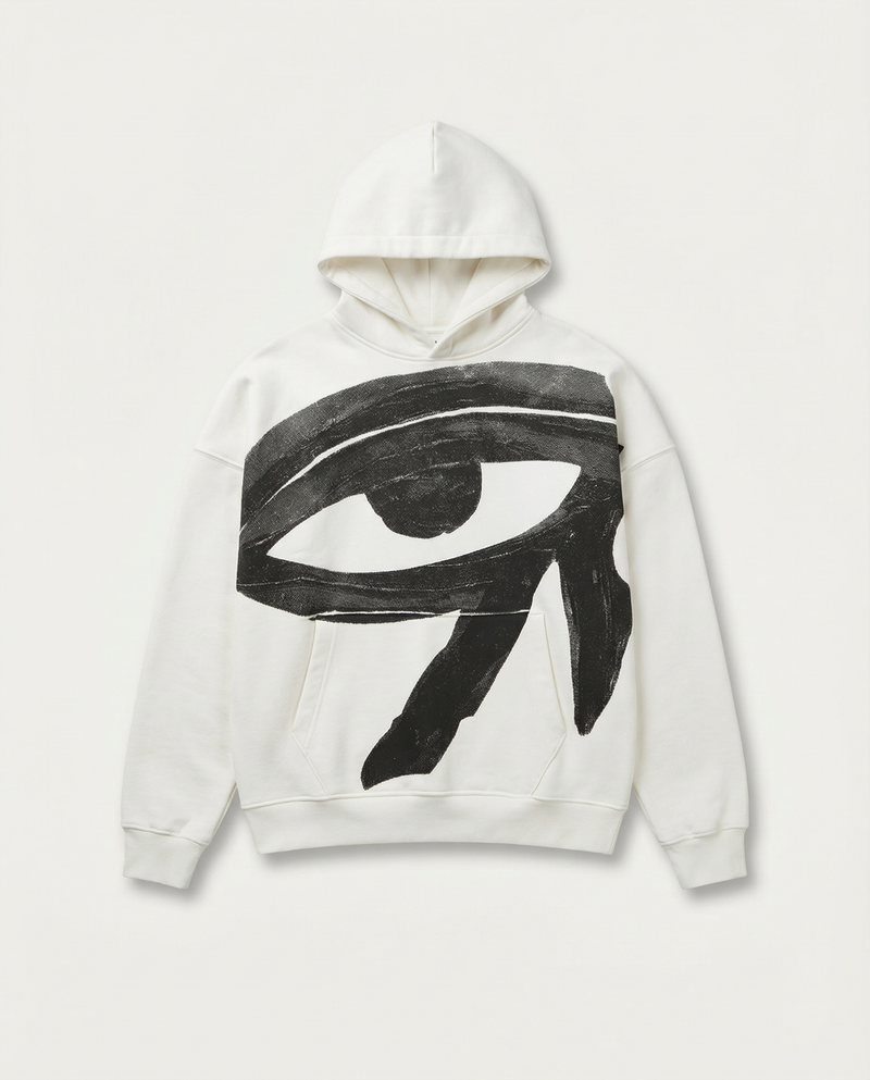 Premium Egyptian Cotton Eye of Horus sweatshirt | Ancient Egypt Graphic Tee | Soft Breathable Unisex Shirt